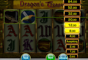 Merkur Dragon's Treasure Erfolg